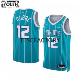 Dres Charlotte Hornets Kelly Oubre 12 Nike 2022-23 Jordan Edition Teal Swingman - Dječji